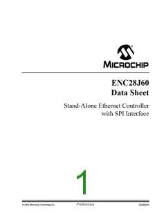 浏览型号ENC28J60-I/ML的Datasheet PDF文件第1页