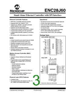浏览型号ENC28J60-I/ML的Datasheet PDF文件第3页