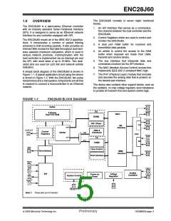 浏览型号ENC28J60-I/ML的Datasheet PDF文件第5页