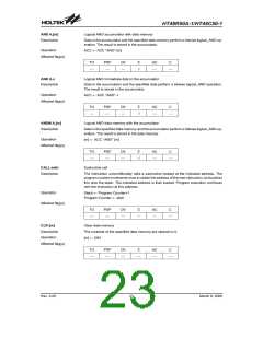 浏览型号HT48R50A-1的Datasheet PDF文件第23页