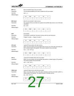 浏览型号HT48R50A-1的Datasheet PDF文件第27页