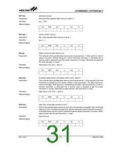 浏览型号HT48R50A-1的Datasheet PDF文件第31页