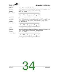 浏览型号HT48R50A-1的Datasheet PDF文件第34页