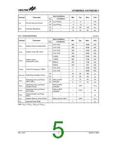 浏览型号HT48R50A-1的Datasheet PDF文件第5页