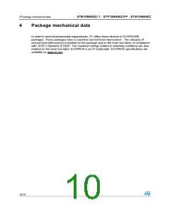 浏览型号P10NK60ZFP的Datasheet PDF文件第10页