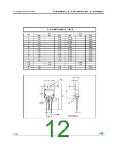 浏览型号P10NK60ZFP的Datasheet PDF文件第12页