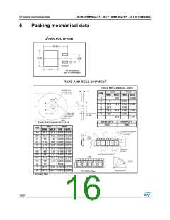 浏览型号P10NK60ZFP的Datasheet PDF文件第16页