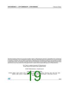 浏览型号P10NK60ZFP的Datasheet PDF文件第19页