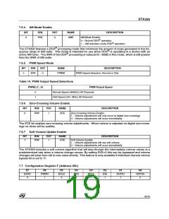 浏览型号STA326的Datasheet PDF文件第19页