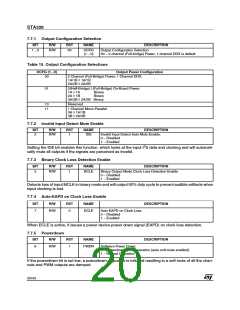 浏览型号STA326的Datasheet PDF文件第20页