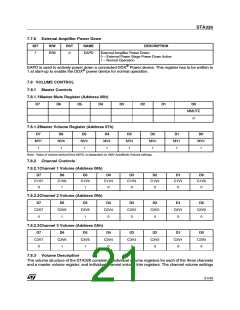 浏览型号STA326的Datasheet PDF文件第21页