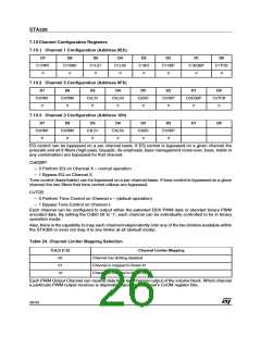 浏览型号STA326的Datasheet PDF文件第26页
