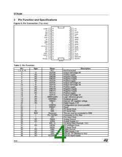 浏览型号STA326的Datasheet PDF文件第4页