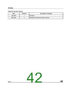 浏览型号STA326的Datasheet PDF文件第42页