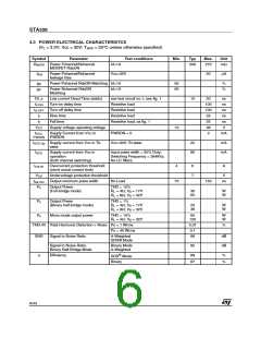 浏览型号STA326的Datasheet PDF文件第6页