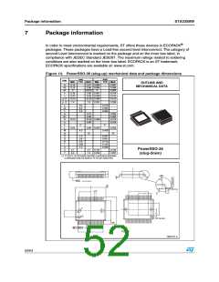 浏览型号STA335BW的Datasheet PDF文件第52页
