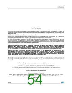 浏览型号STA335BW的Datasheet PDF文件第54页