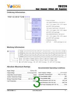浏览型号YB1220ST26TBY的Datasheet PDF文件第3页