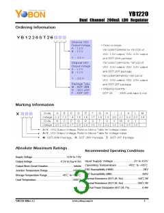 浏览型号YB1220ST26RBY的Datasheet PDF文件第3页