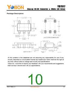 浏览型号YB1517的Datasheet PDF文件第10页