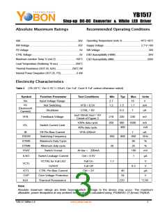 浏览型号YB1517的Datasheet PDF文件第3页