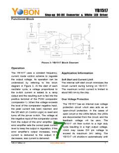 浏览型号YB1517的Datasheet PDF文件第7页
