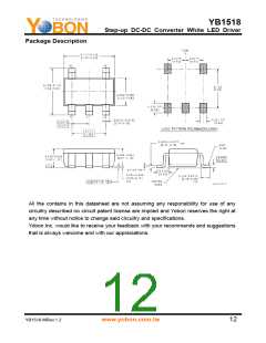 浏览型号YB1518ST25的Datasheet PDF文件第12页
