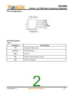 浏览型号YB1696-50的Datasheet PDF文件第2页