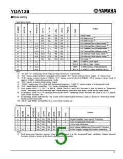 浏览型号YDA138的Datasheet PDF文件第5页