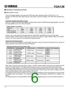 浏览型号YDA138的Datasheet PDF文件第6页