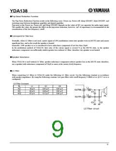 浏览型号YDA138的Datasheet PDF文件第9页