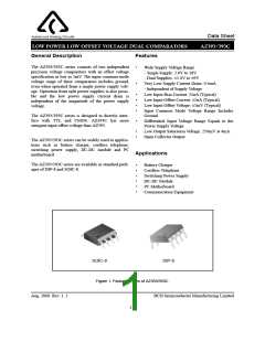 浏览型号AZ393CMTR-E1的Datasheet PDF文件第1页