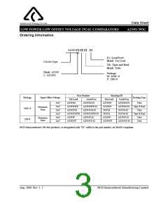 浏览型号AZ393CMTR-E1的Datasheet PDF文件第3页