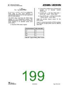 浏览型号CC2511F8RSP的Datasheet PDF文件第199页