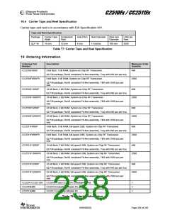 浏览型号CC2510F8RSP的Datasheet PDF文件第238页