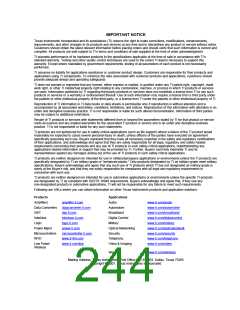 浏览型号CC2510F8RSP的Datasheet PDF文件第244页