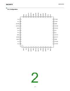 浏览型号CXB1441R的Datasheet PDF文件第2页