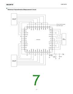 浏览型号CXB1441R的Datasheet PDF文件第7页