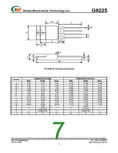 浏览型号G9225TH3T的Datasheet PDF文件第7页