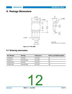 浏览型号GS1528-CTA的Datasheet PDF文件第12页