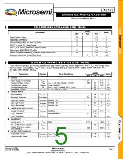 浏览型号LX1691IPW的Datasheet PDF文件第5页