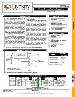 浏览型号LX8384-XXIDT的Datasheet PDF文件第1页