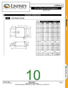 浏览型号LX8384-XXIDT的Datasheet PDF文件第10页