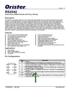 浏览型号RS2042的Datasheet PDF文件第1页