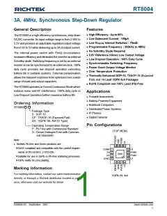 浏览型号RT8004PQV的Datasheet PDF文件第1页