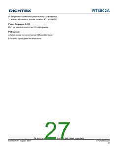 浏览型号RT8802A的Datasheet PDF文件第27页