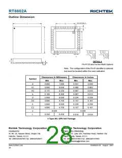 浏览型号RT8802A的Datasheet PDF文件第28页