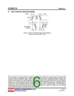 浏览型号U74HC14L-S14-R的Datasheet PDF文件第6页