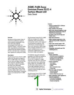 浏览型号ASMC-PAB9-TV9B5的Datasheet PDF文件第1页