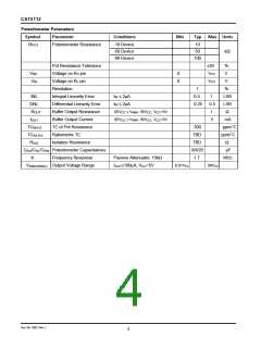 浏览型号CAT5112UI-10TE13的Datasheet PDF文件第4页